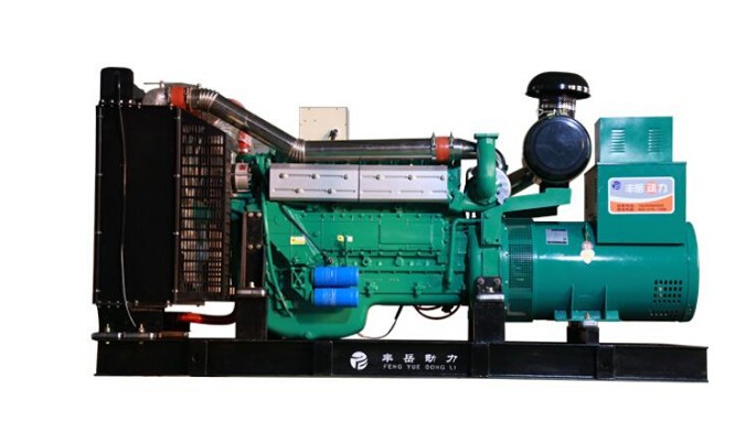 青河上柴500kw大型柴油发电机组