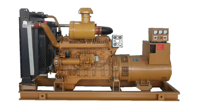 青河上柴250kw大型柴油二手发电机组